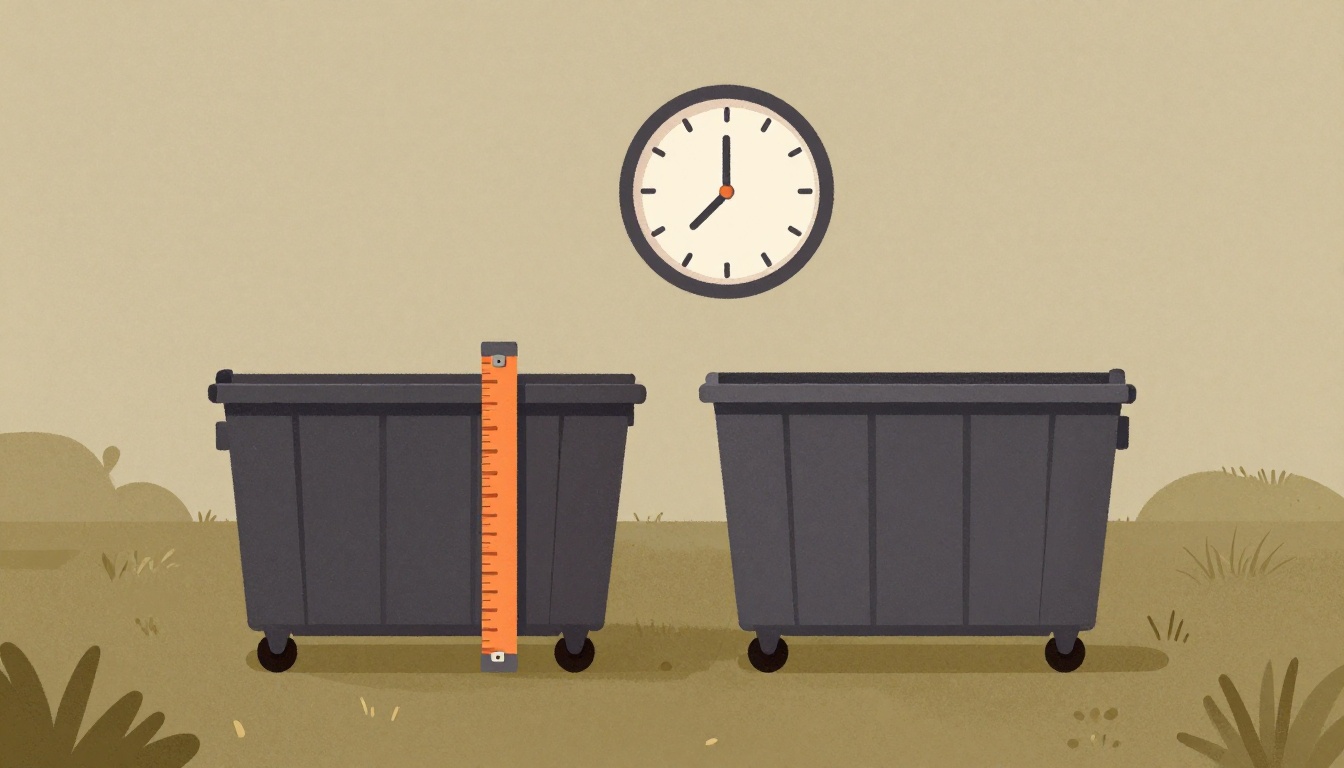 Sizing and Timing: The Two Roll-Off Dumpster Mistakes That Cost You hero image