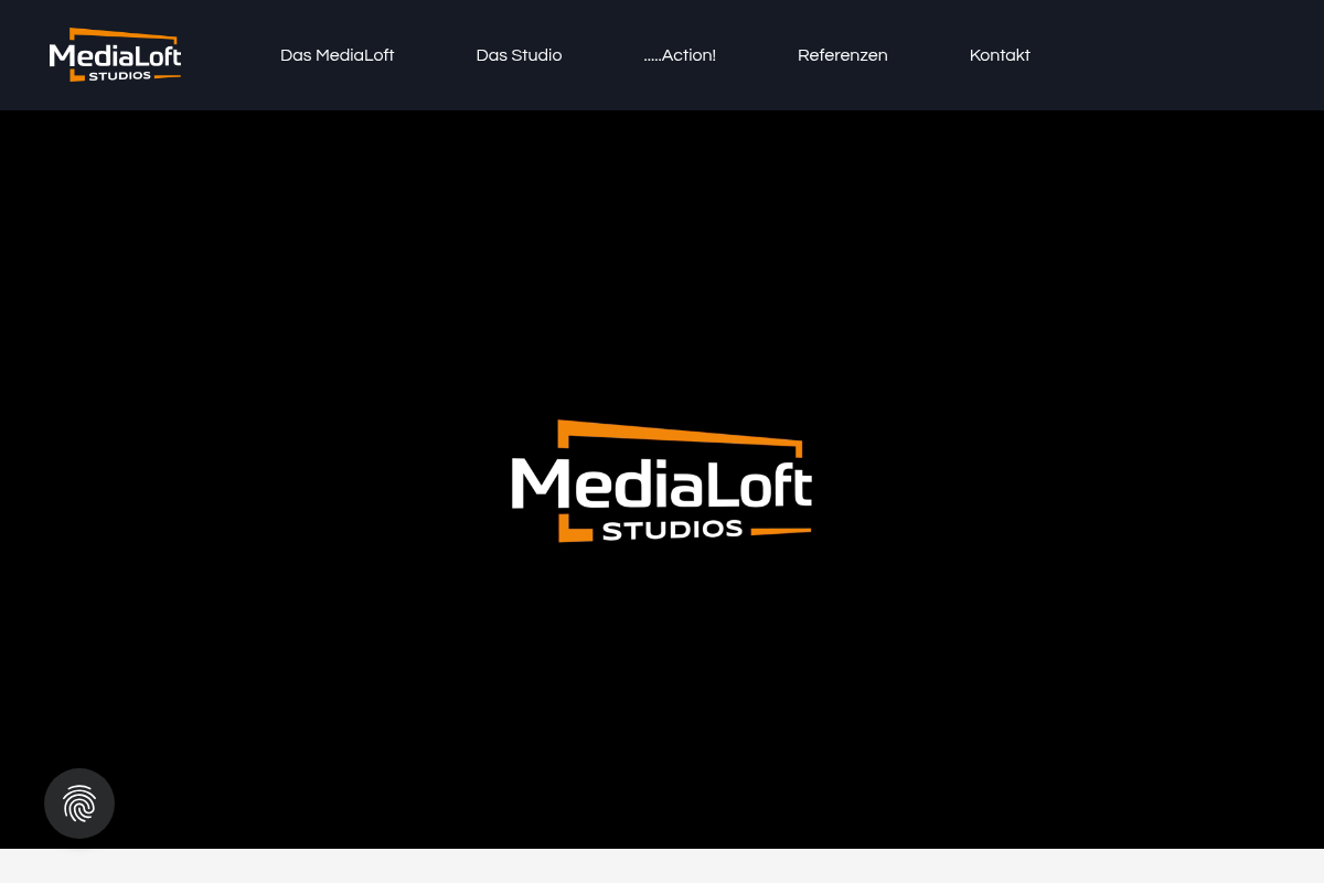 Screenshot of MediaLoft Studios website