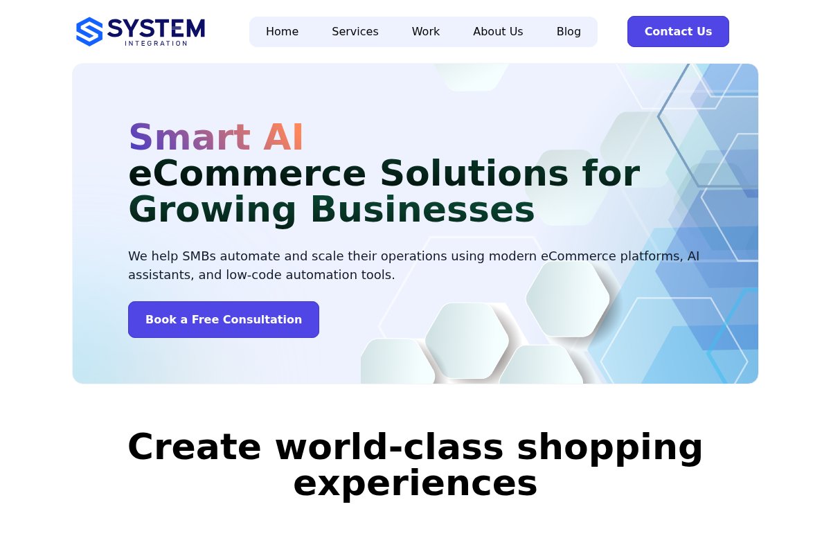 Screenshot of SYSINT website