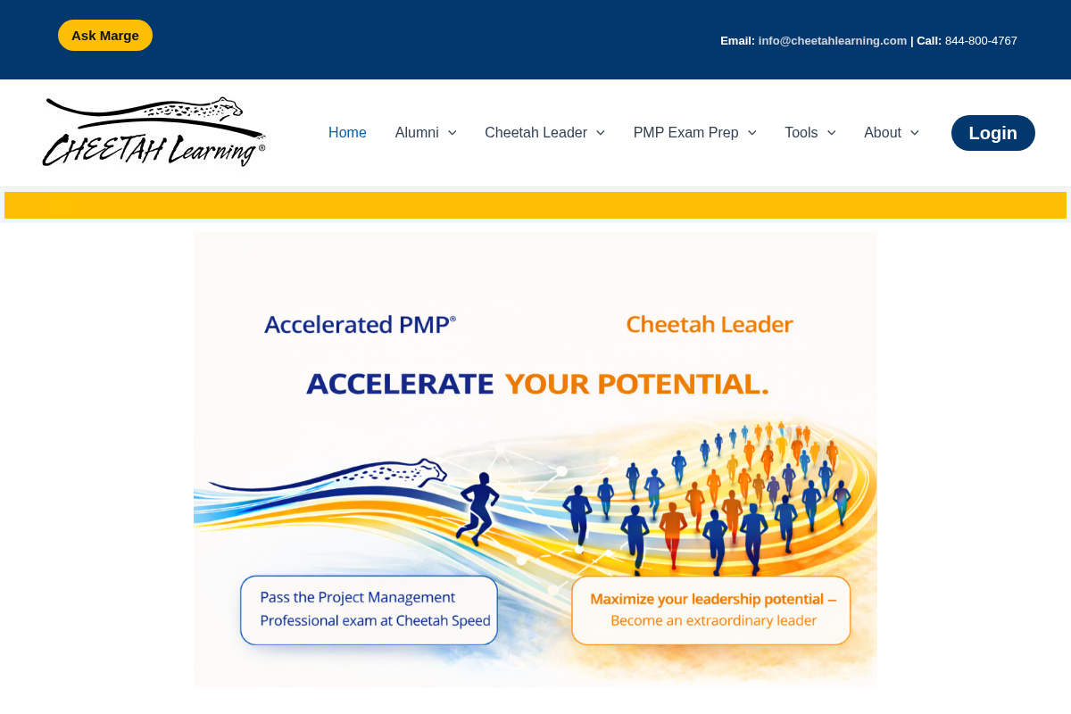Screenshot of Cheetah Learning website