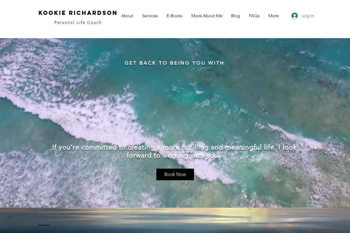 Screenshot of Life Coach | Balance And Change Coaching website