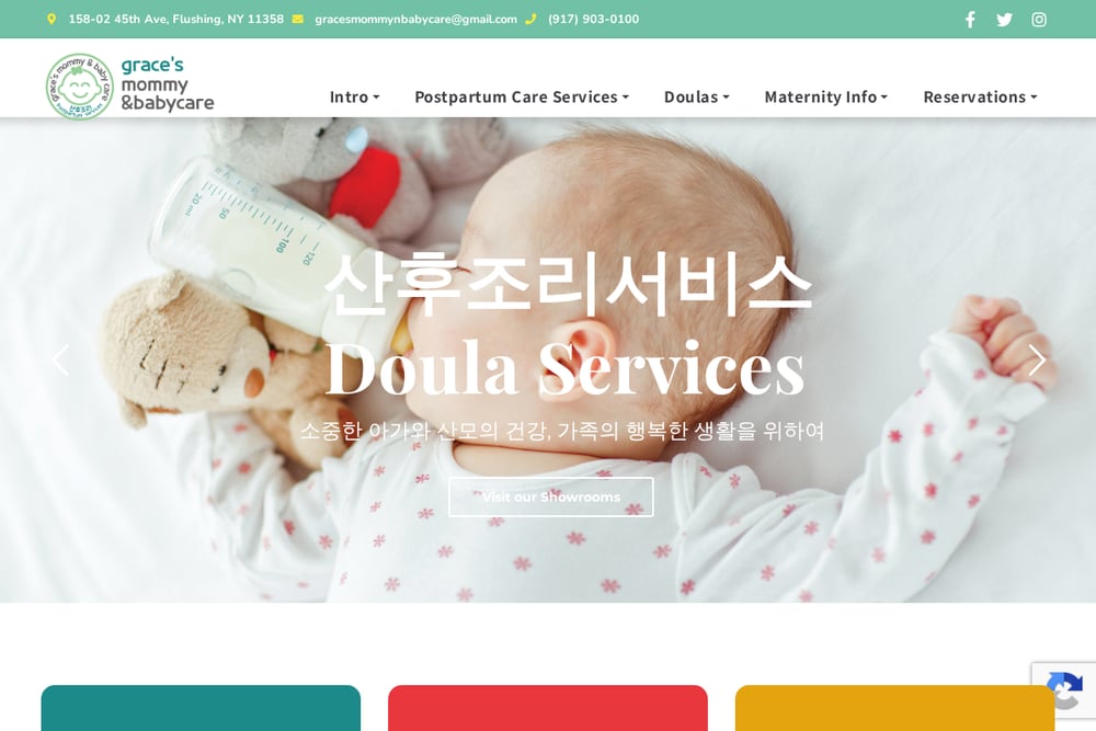 Grace's Mommy 'n Baby Care homepage