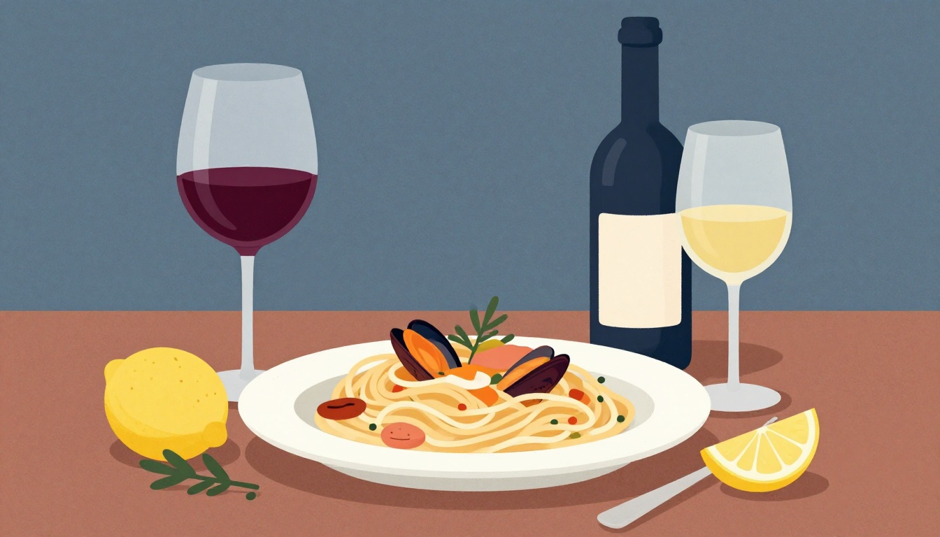 How to pair Italian wines with seafood dishes