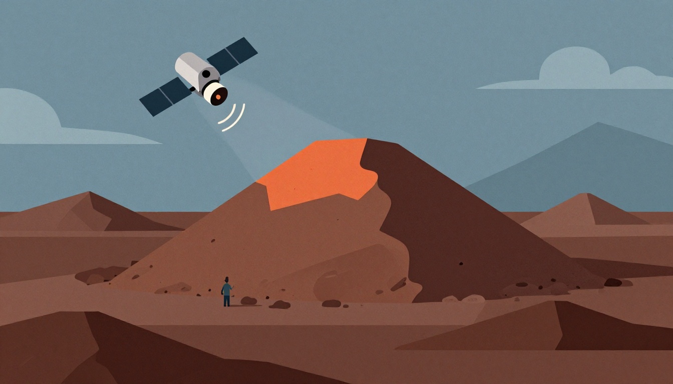 Using satellite imagery to track commodity stockpiles
