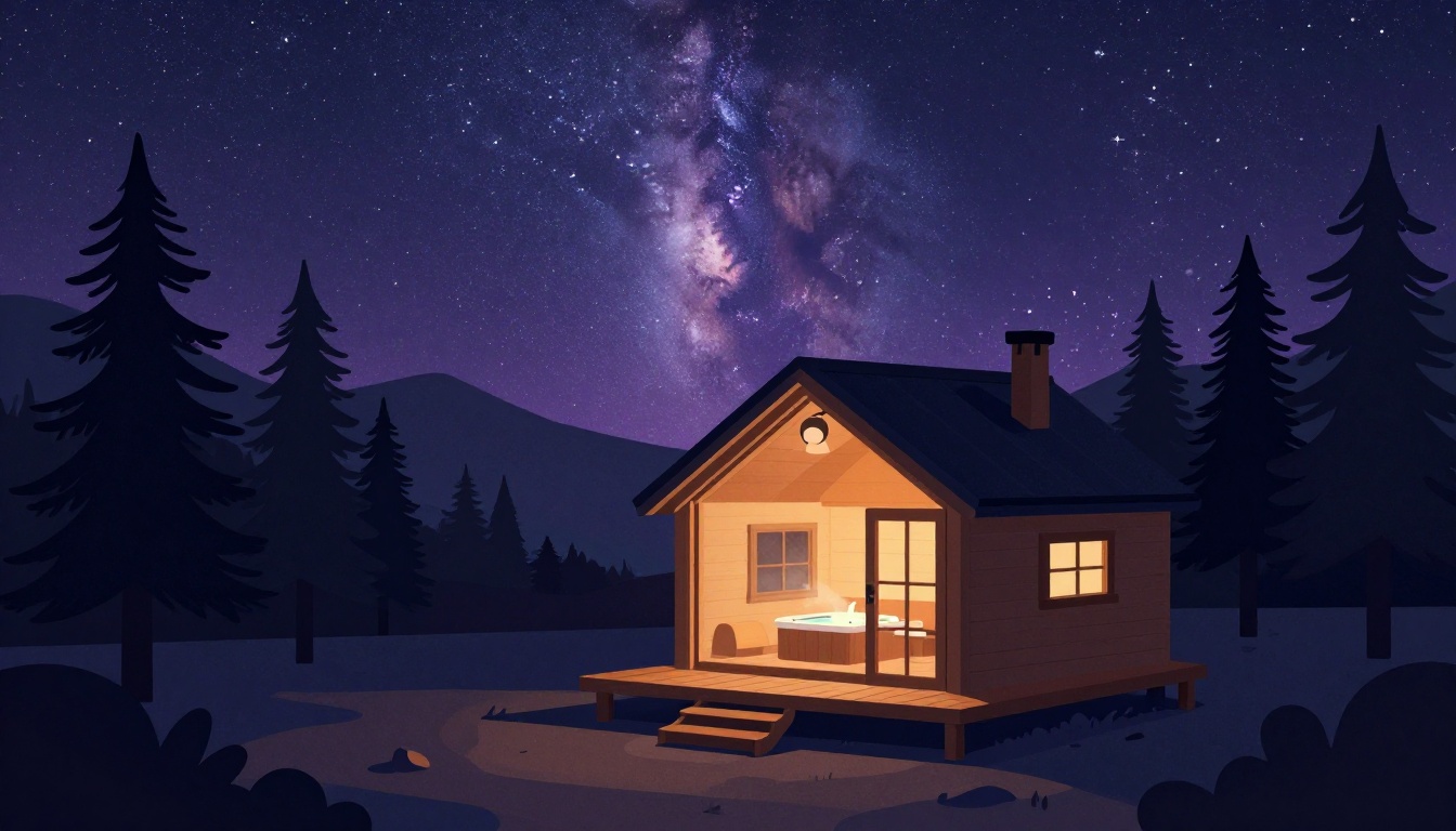 How to book a mountain retreat with stargazing amenities