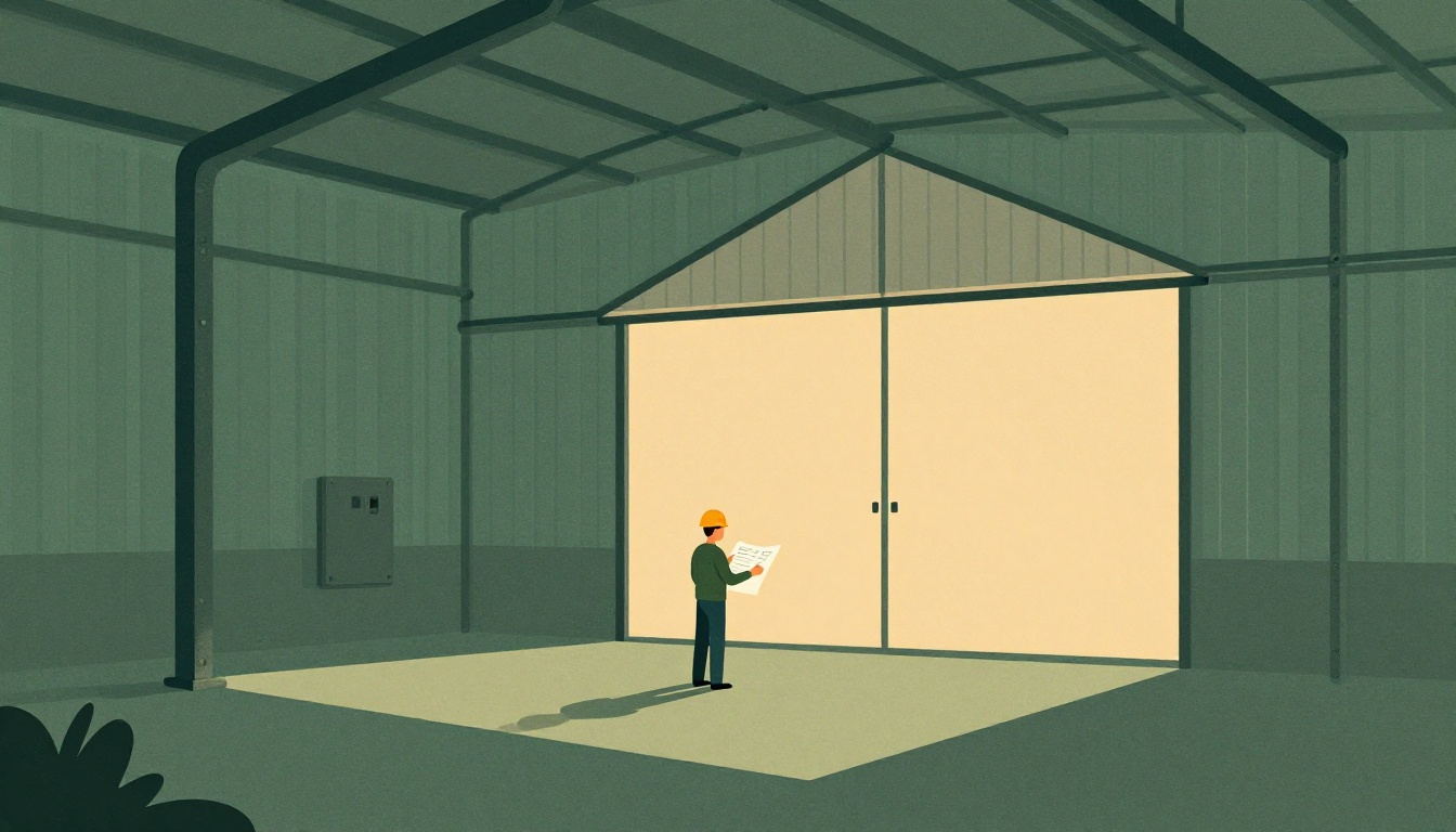 How to plan electrical wiring for steel barns