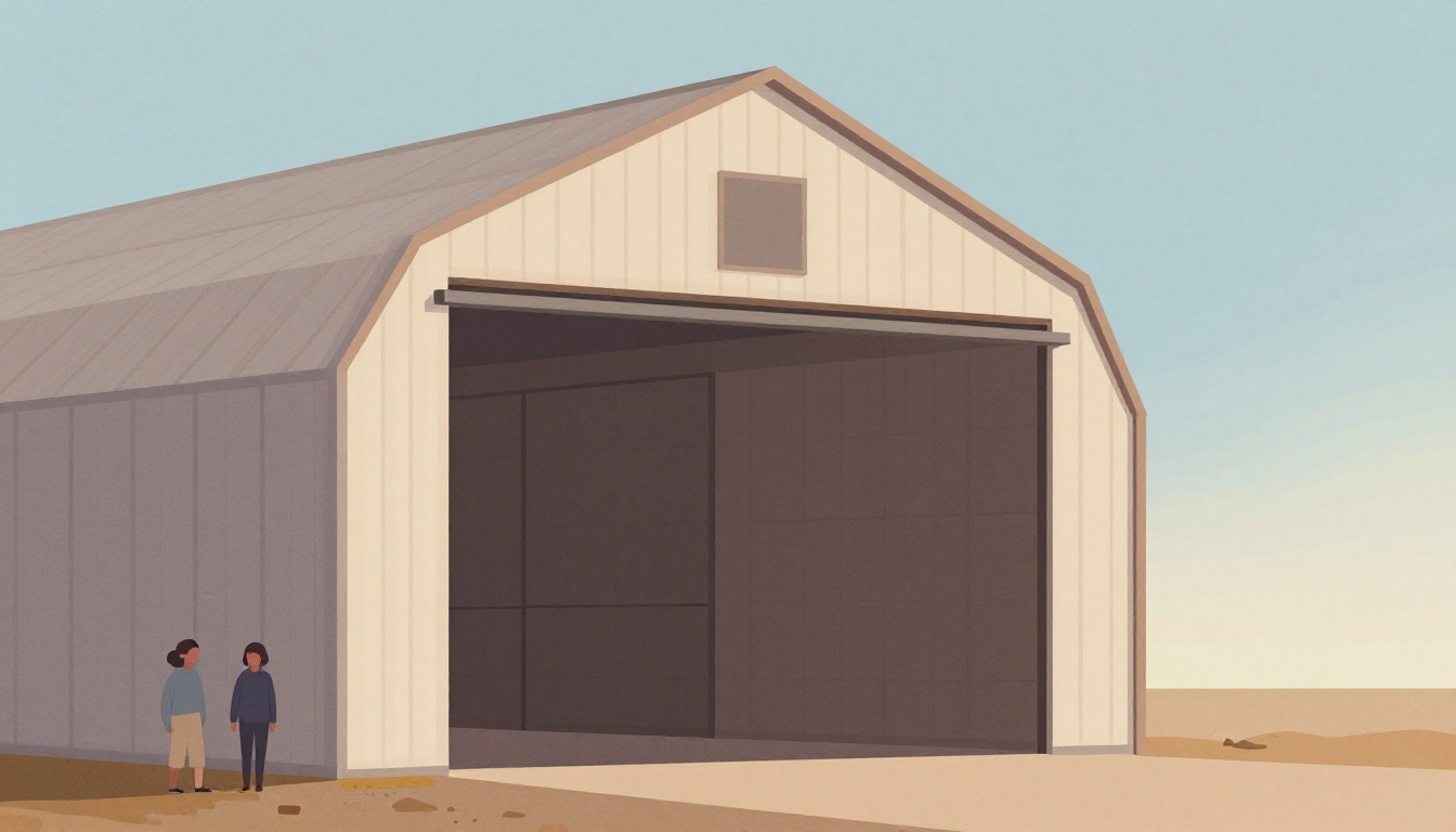 How to select energy-efficient doors for steel barns