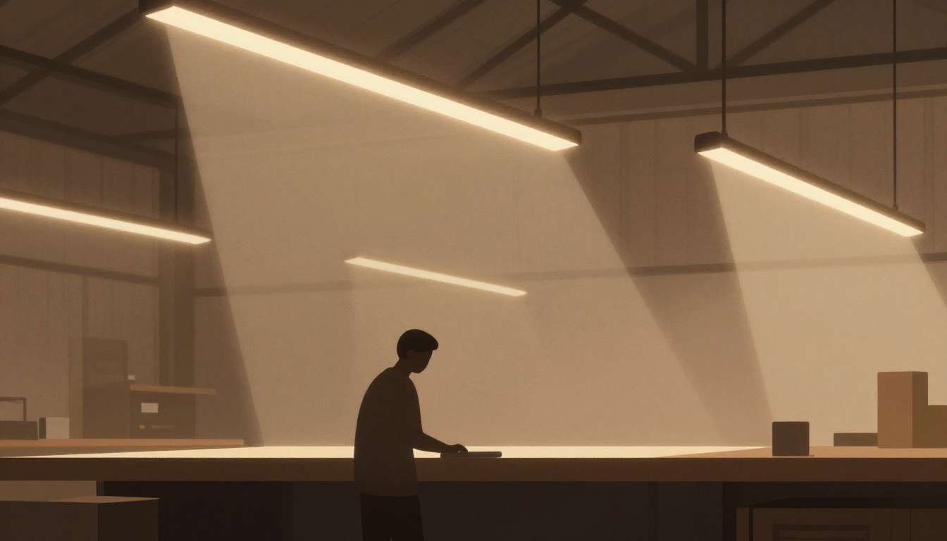 Designing a steel barn workshop with proper lighting