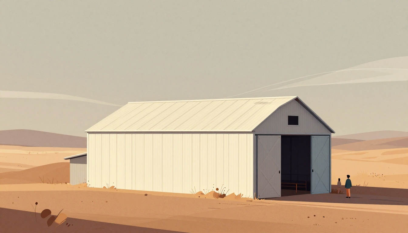 How to design a steel barn for hot climates