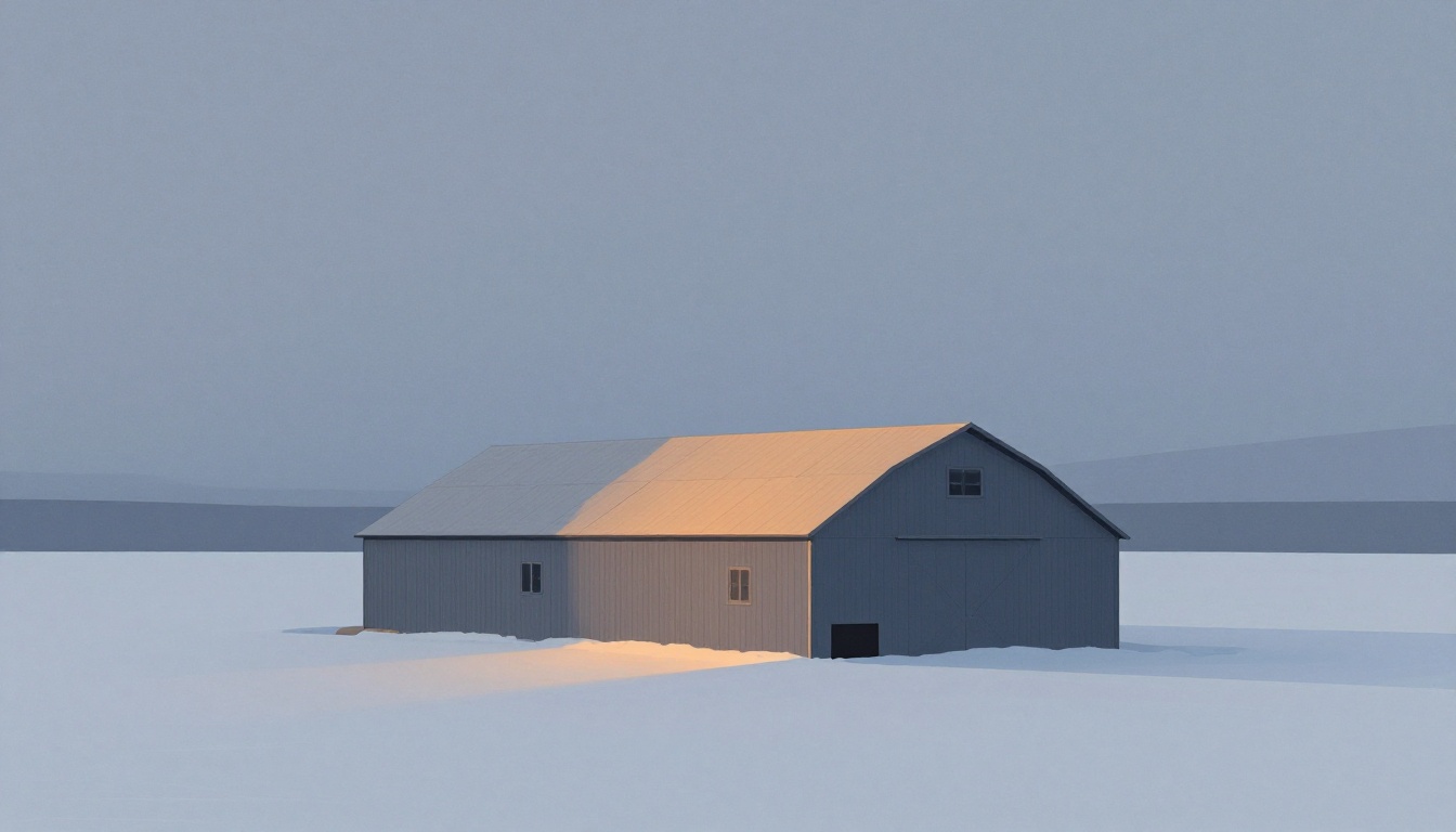 How to plan a steel barn for extreme cold