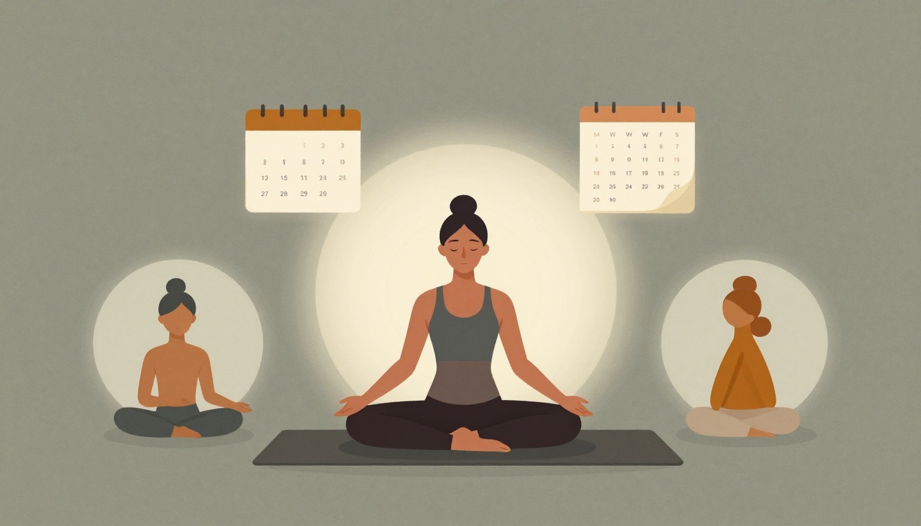 Create a yoga teacher content calendar in 30 minutes